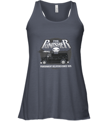 Marvel The Punisher Battle Van Since 1975 Women's Racerback Tank Women's Racerback Tank - FordPhuMy