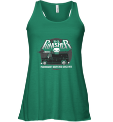 Marvel The Punisher Battle Van Since 1975 Women's Racerback Tank Women's Racerback Tank - FordPhuMy