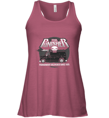 Marvel The Punisher Battle Van Since 1975 Women's Racerback Tank Women's Racerback Tank - FordPhuMy