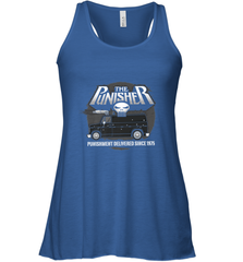 Marvel The Punisher Battle Van Since 1975 Women's Racerback Tank Women's Racerback Tank - FordPhuMy