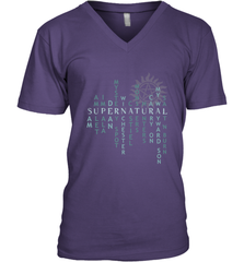 Supernatural For Men Woman Men's V-Neck Men's V-Neck - FordPhuMy