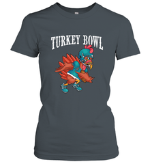 Cool Turkey Bowl _ Funny Thanksgiving Football Player Women's T-Shirt Women's T-Shirt - FordPhuMy