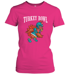 Cool Turkey Bowl _ Funny Thanksgiving Football Player Women's T-Shirt Women's T-Shirt - FordPhuMy