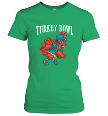 Cool Turkey Bowl _ Funny Thanksgiving Football Player Women's T-Shirt Women's T-Shirt - FordPhuMy