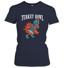 Cool Turkey Bowl _ Funny Thanksgiving Football Player Women's T-Shirt Women's T-Shirt - FordPhuMy