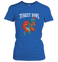 Cool Turkey Bowl _ Funny Thanksgiving Football Player Women's T-Shirt Women's T-Shirt - FordPhuMy