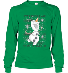 Disney Frozen Olaf Some People Are Worth Melting For Long Sleeve T-Shirt Long Sleeve T-Shirt - FordPhuMy