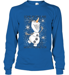 Disney Frozen Olaf Some People Are Worth Melting For Long Sleeve T-Shirt Long Sleeve T-Shirt - FordPhuMy