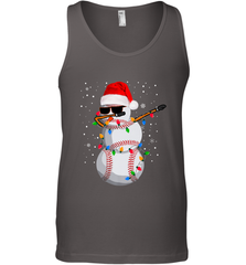Dabbing Snowman Baseball Christmas Lights Pajama Tee Men's Tank Top Men's Tank Top - FordPhuMy