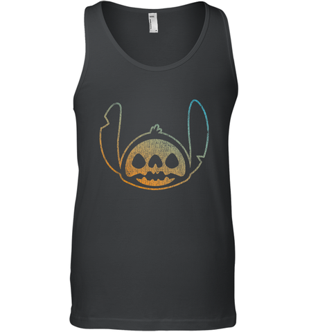 Disney Stitch Face Halloween Men's Tank Top Men's Tank Top / Black / XS Men's Tank Top - FordPhuMy