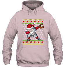 Christmas Dabbing Santa Baseball Gift Hooded Sweatshirt Hooded Sweatshirt - FordPhuMy