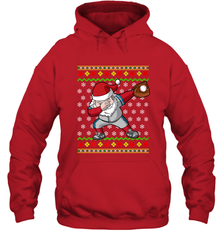 Christmas Dabbing Santa Baseball Gift Hooded Sweatshirt Hooded Sweatshirt - FordPhuMy