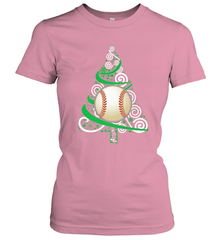 Christmas Tree Funny Cool Baseball Christmas Gifts Sports Women's T-Shirt Women's T-Shirt - FordPhuMy