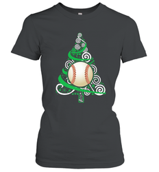 Christmas Tree Funny Cool Baseball Christmas Gifts Sports Women's T-Shirt