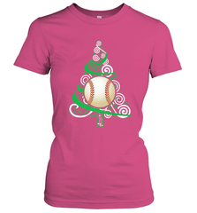 Christmas Tree Funny Cool Baseball Christmas Gifts Sports Women's T-Shirt Women's T-Shirt - FordPhuMy