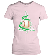 Christmas Tree Funny Cool Baseball Christmas Gifts Sports Women's T-Shirt Women's T-Shirt - FordPhuMy