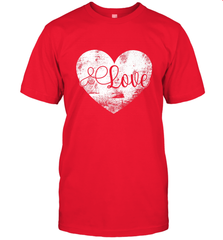Love Valentines Day Heart Vintage Gift For Men Women Men's T-Shirt Men's T-Shirt - FordPhuMy