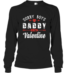 Funny Valentine's Day Present For Your Little Girl, Daughter Long Sleeve T-Shirt