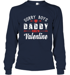 Funny Valentine's Day Present For Your Little Girl, Daughter Long Sleeve T-Shirt