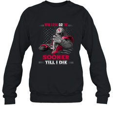 Oklahoma Sooners Win Lose Or Tie Crewneck Sweatshirt