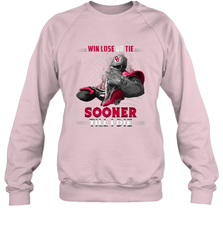 Oklahoma Sooners Win Lose Or Tie Crewneck Sweatshirt Crewneck Sweatshirt - FordPhuMy