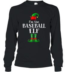 I'm The Baseball Elf Matching Family Pajama Christmas Long Sleeve T-Shirt Long Sleeve T-Shirt - FordPhuMy