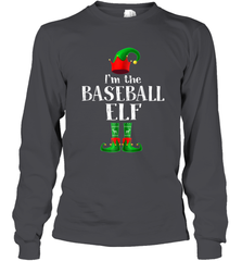 I'm The Baseball Elf Matching Family Pajama Christmas Long Sleeve T-Shirt Long Sleeve T-Shirt - FordPhuMy
