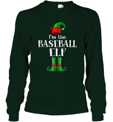 I'm The Baseball Elf Matching Family Pajama Christmas Long Sleeve T-Shirt Long Sleeve T-Shirt - FordPhuMy