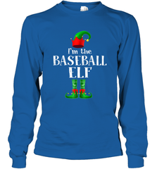 I'm The Baseball Elf Matching Family Pajama Christmas Long Sleeve T-Shirt Long Sleeve T-Shirt - FordPhuMy
